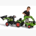 FALK TRAKTOR NA PEDAŁY Z PRZYCZEPĄ, ŁYŻKĄ I ŁADOWARKĄ CLAAS ARION 2-5 LAT 2040N