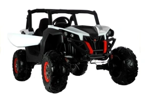 Auto na akumulator XMX603 z MP4 – białe