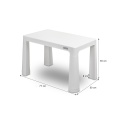 TOYZ STOLIK DZIECIĘCY + 2 KRZESEŁKA MONTI GREY