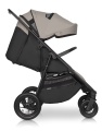 EASYGO WÓZEK SPACEROWY QUANTUM TAUPE DO 22 KG POMPOWANE KOŁA