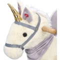 ADAM TOYS KONIK JEDNOROŻEC NA BIEGUNACH Z FOTELIKIEM I KOŁAMI OD 10 M-CY