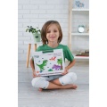 ADAM TOYS UKŁADANKA MAGNETYCZNA DINOZAURY N5019