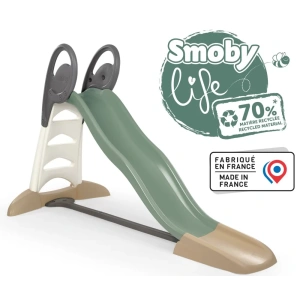 SMOBY LIFE ZJEŻDŻALNIA XL ZIELONO-BRĄZOWA 230 CM 820303