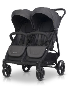 EURO-CART WÓZEK SPACEROWY BLIŹNIACZY DOBLO IRON