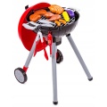 GRILL OGRODOWY DLA DZIECI Z AKCESORIAMI ŚWIATŁO DŹWIĘK
