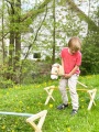 SMALL FOOT DREWNIANA PRZESZKODA TRENINGOWA HOBBY HORSE