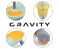 MILLY MALLY JEŹDZIK GRAWITACYJNY GRAVITY LIME YELLOW