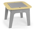 MILLY MALLY ZESTAW MEBLI DLA DZIECI STOLIK + 2 KRZESEŁKA OLAF BLOCKS DARK GREY