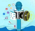 MIKROFON KARAOKE BEZPRZEWODOWY GŁOŚNIK BLUETOOTH BLUE WS-858