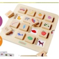 MASTERKIDZ Gra Dopasuj Cienie Łączenie w Pary Rozpoznawanie Przedmiotów Montessori