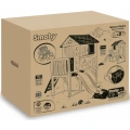 SMOBY LIFE DOMEK OGRODOWY DLA DZIECI NA PALACH Z PIASKOWNICĄ 810802