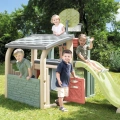 SMOBY LIFE WIELOFUNKCYJNY PLAC ZABAW DOMEK ZJEŻDŻALNIA KOSZYKÓWKA 840206