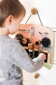 SMALL FOOT TABLICA EDUKACYJNA ZAMKI I POKRĘTŁA 112392