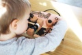 SMALL FOOT TABLICA EDUKACYJNA ZAMKI I POKRĘTŁA 112392