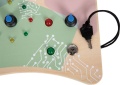 SMALL FOOT TABLICA MANIPULACYJNA Z LAMPKAMI LED I PRZEŁĄCZNIKAMI 112623