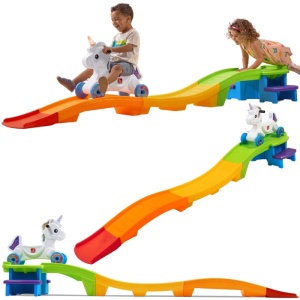 STEP2 KOLEJKA GÓRSKA (JEŹDZIK I ZJEŻDŻALNIA) JEDNOROŻEC UNICORN 4937