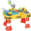 STOLIK WODNY PIASKOWNICA 2w1 PLAC BUDOWY + 4 AUTKA 53170