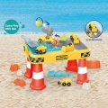 STOLIK WODNY PIASKOWNICA 2w1 PLAC BUDOWY + 4 AUTKA 53170