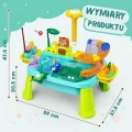 WOOPIE Stolik Wodny 4w1 Gra Łowienie Rybek Zlewozmywak Zjeżdżalnia Wodna Kwiatek