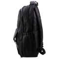 Plecak Miejski Szkolny 6 Kieszeni Back Up Czarny 23L 46cm