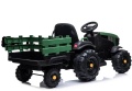 Traktor z Przyczepą na akumulator BDM0925 Zielony Wojskowy