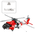 Klocki Konstrukcyjne Helikopter Ratunkowy HH-60J Jayhawk 1137el