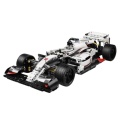 Klocki Konstrukcyjne Samochód Wyścigowy F1 Biało-Czerwony 1235 el.