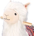ADAM TOYS BUJAK ALPAKA NA BIEGUNACH Z KOŁAMI GS7093W