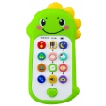 INTERAKTYWNY TELEFON EDUKACYJNY DLA MALUCHA DŹWIĘKI MELODIE DINOZAUR