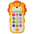 INTERAKTYWNY TELEFON EDUKACYJNY DLA MALUCHA DŹWIĘKI MELODIE LEW