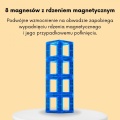 WOOPIE Przestrzenne Klocki Magnetyczne Nauka Liter 70 Elementów
