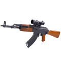 Karabin AK Na Kulki Wodne Hydrożelowe Celownik Akcesoria Okulary 96cm