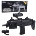 Karabin Zabawkowy Broń Światła Dźwięki Celownik Czarny 41cm