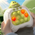 WOOPIE Gra POP IT Elektryczna Antystresowa Zręcznościowa Dinozaur Zielony Zestaw 9 szt.