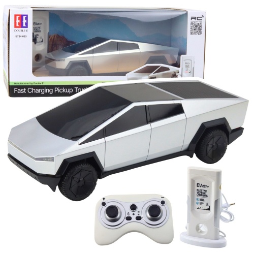 Samochód Zdalnie Sterowany RC Pickup Truck 4 Tryby Jazdy Srebrny