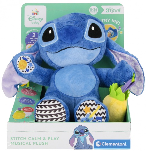 CLEMENTONI INTERAKTYWNY PLUSZOWY STITCH 17987