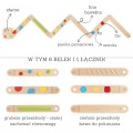 VIGA Drewniana Równoważnia Modułowa Tor Ścieżka Sensoryczna
