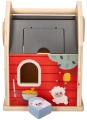 ADAM TOYS DREWNIANY SORTER KSZTAŁTÓW Z KLOCKAMI FARMA N2045