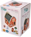 ADAM TOYS DREWNIANY SORTER KSZTAŁTÓW Z KLOCKAMI FARMA N2045