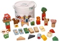 ADAM TOYS DREWNIANE KLOCKI FARMA N2044