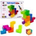 Klocki Magnetyczne Układanka Magic Cube 156 Kart Z Wyzwaniami 9 el.
