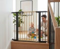 MILLY MALLY BRAMKA ZABEZPIECZAJĄCA BARIERKA Z ROZSZERZENIAMI GUARDY 104 BLACK NATURAL