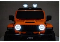 Pojazd Na Akumulator Jeep Rubicon 4x4 DK-JWR556 4x200W 24V Pomarańczowy