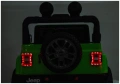 Pojazd Na Akumulator Jeep Rubicon 4x4 DK-JWR556 4x200W 24V Zielony