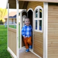 AXI Drewniany Domek z Oknami Alex Playhouse 178 cm