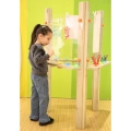 CLASSIC WORLD EDU Przezroczysta Sztaluga Tablica Akrylowa XXL Centrum Artystyczne 3w1