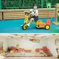 CLASSIC WORLD EDU Rowerek Trójkołowy Pojazd Truck Dla Dzieci od 3 lat