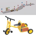 CLASSIC WORLD EDU Rowerek Trójkołowy Pojazd Truck Dla Dzieci od 3 lat