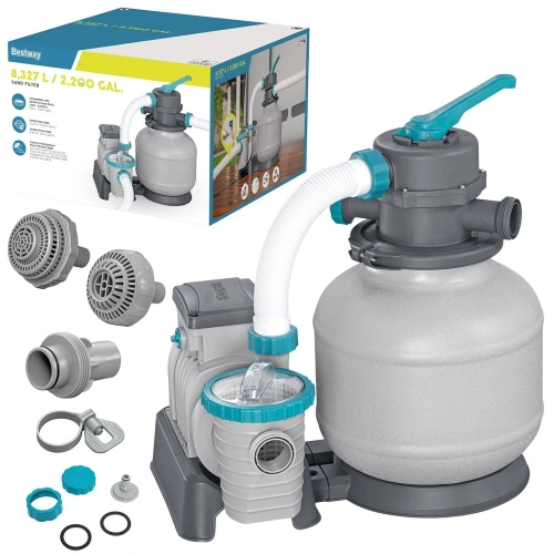 Pompa Piaskowa Do Basenu Filtrująca Timer 8327L/h Bestway 58499