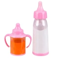Zestaw Magiczne Butelki Dla Lalek Niemowlaka Soczek Mleko Smoczek 3 szt.